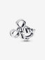 Micky Maus Offen gearbeitetes Charm Sterling-Silber