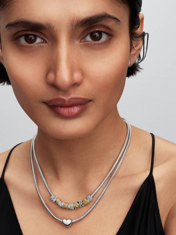 Strukturierte Biene Mini-Charm 14 Karat Vergoldung