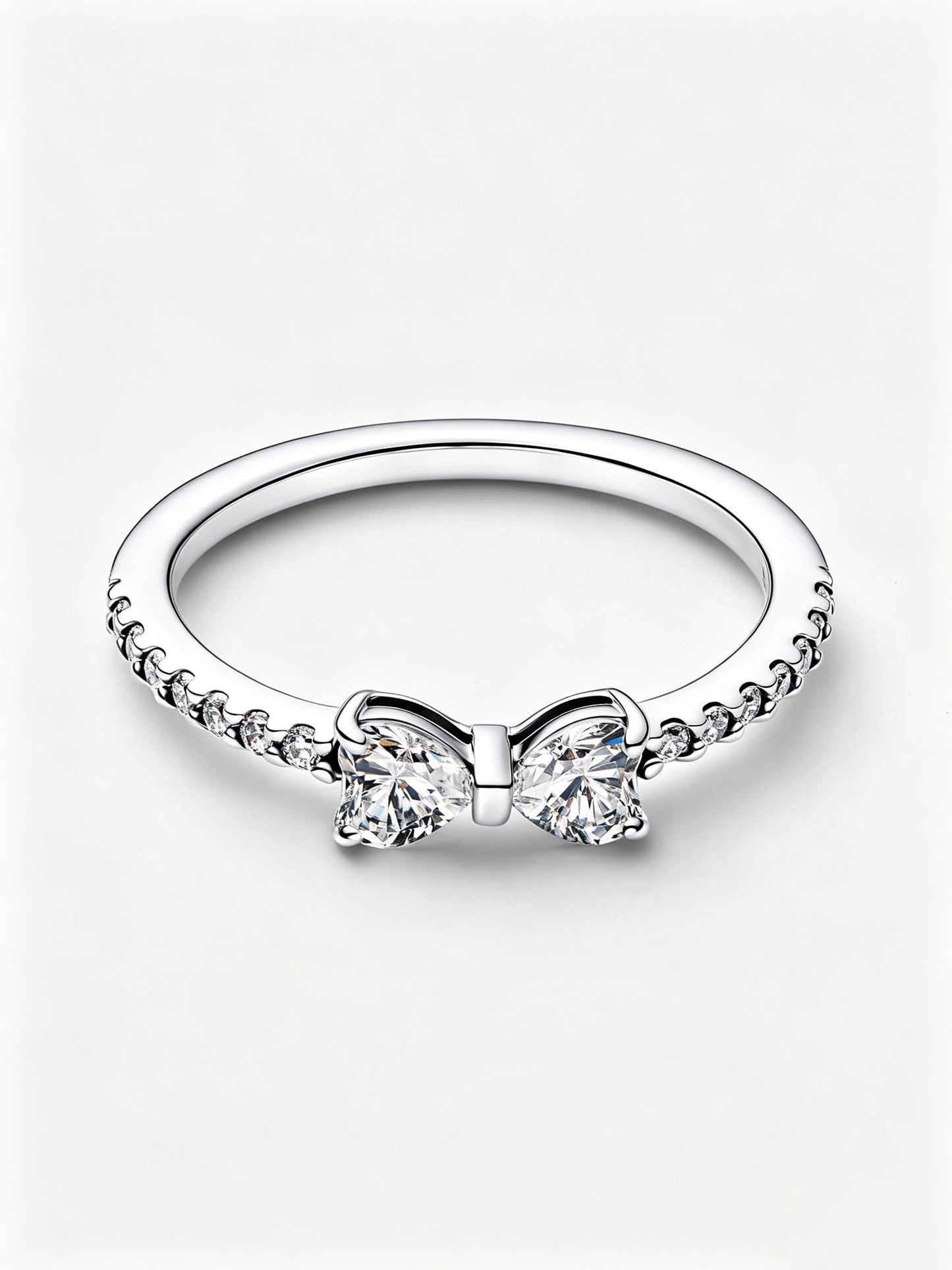 Funkelnde Schleife Ring