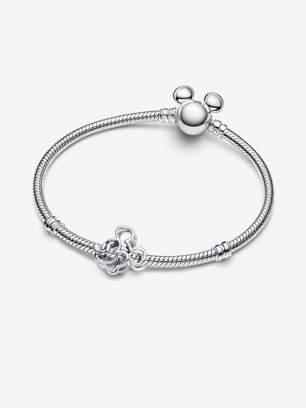 Micky Maus Offen gearbeitetes Charm Sterling-Silber