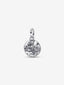 Schlange Unendlichkeitsmedaillon-Charm Sterling-Silber