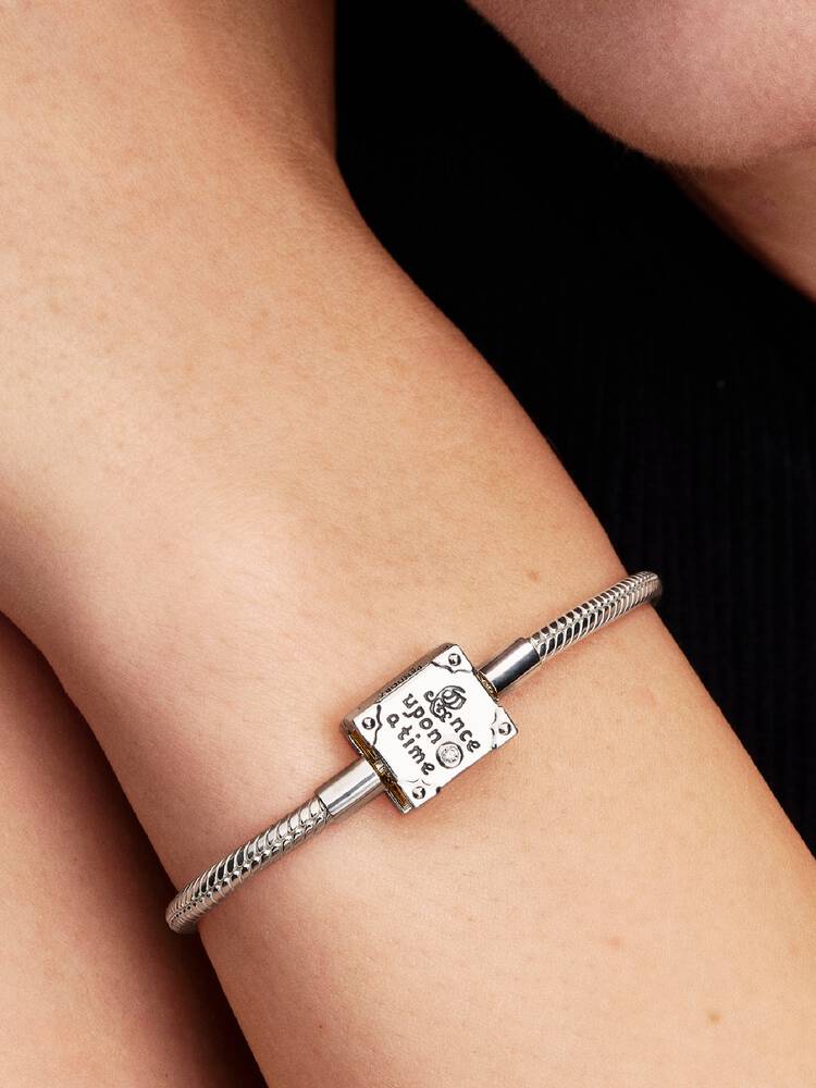 Prinzessinnen Geschichtenbuch Schlangen-Gliederarmband mit im Labor gezüchtetem Diamanten
