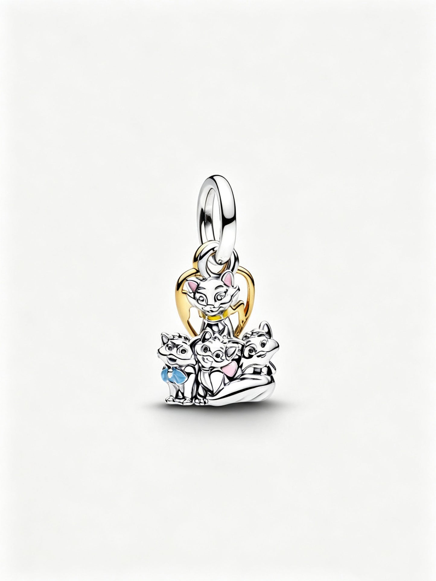 Aristocats Duchess & Kätzchen Charm-Anhänger