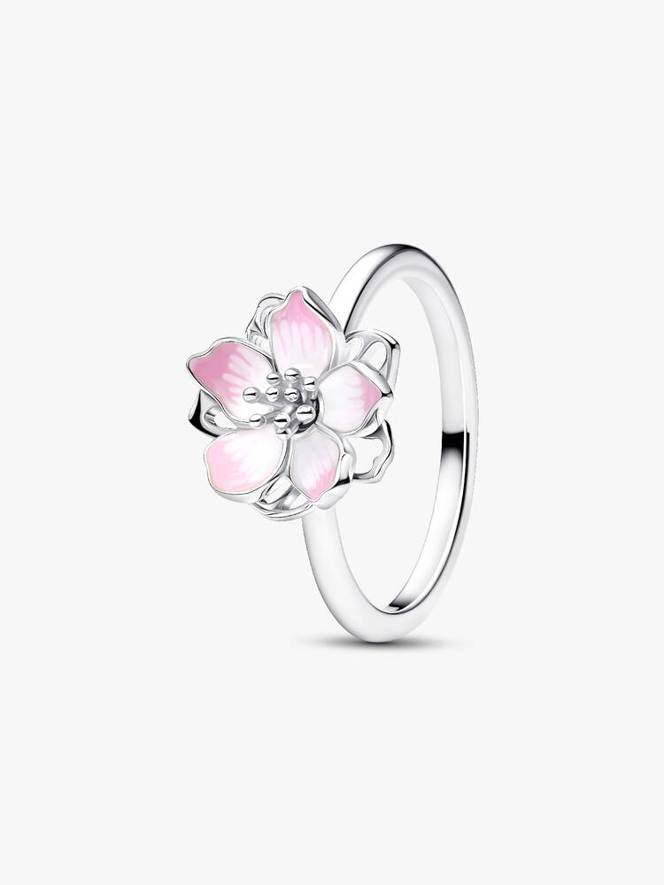 Kirschblüte Ring Sterling-Silber