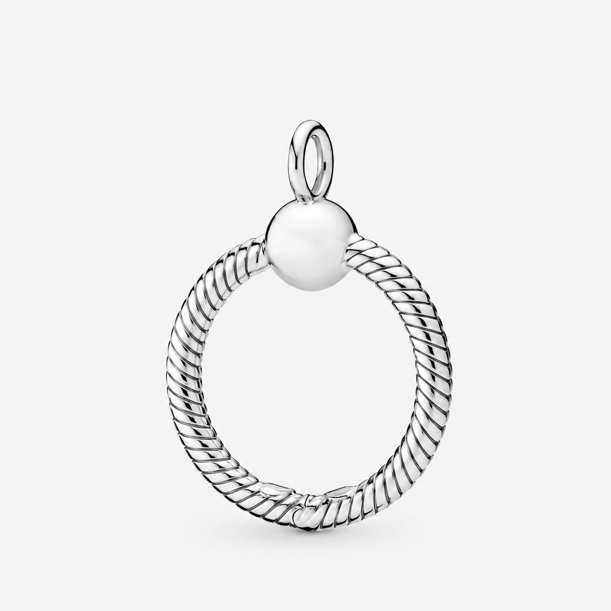 Ketten-Anhänger Charmträger Moments O Pendant Sterling-Silber
