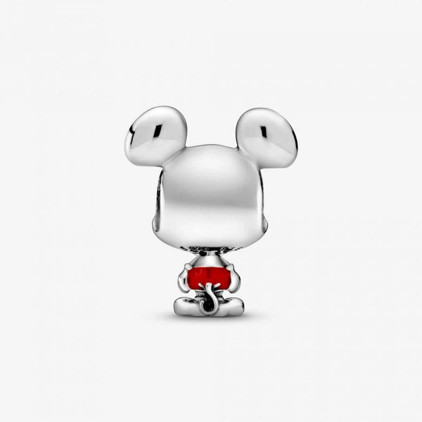 Charm Micky Maus Rote Hose Silber