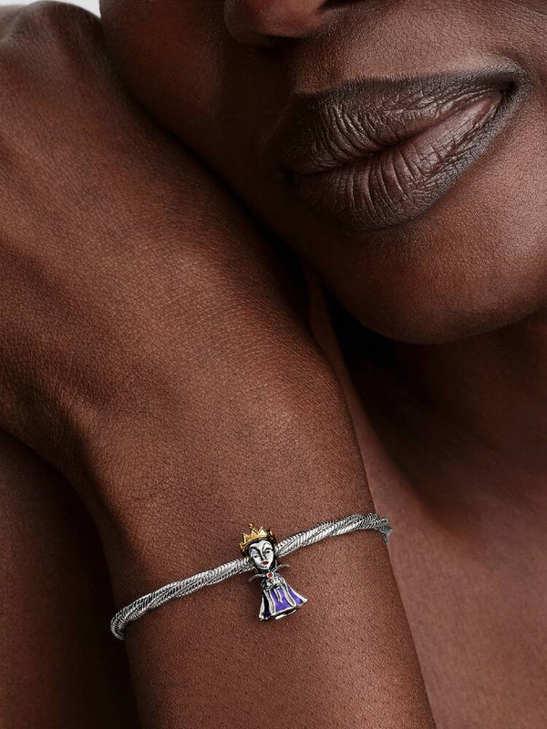 Villains Böse Königin Charm Sterling-Silber, 14 Karat Vergoldung