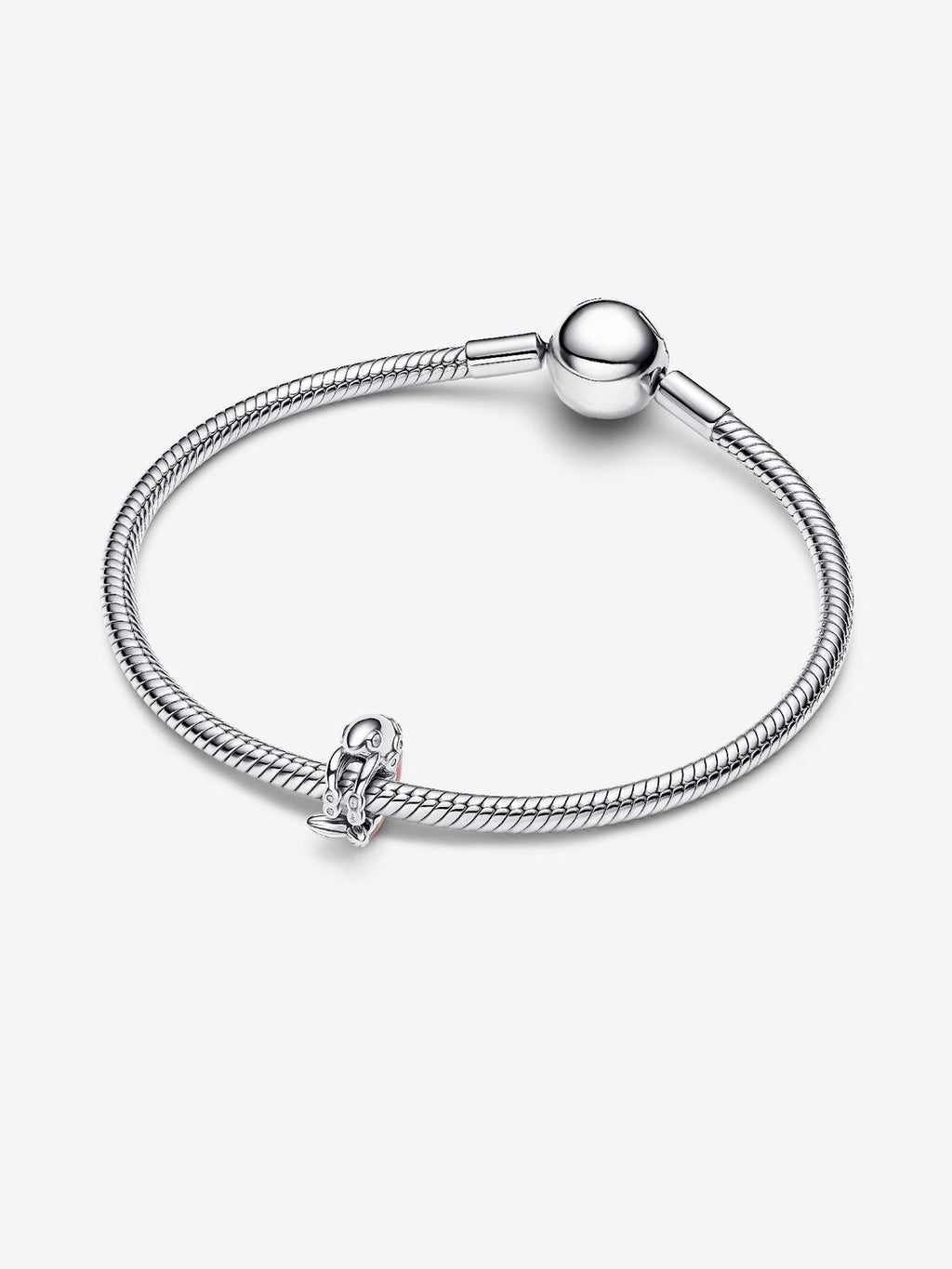 Garnelen Charm Sterling-Silber