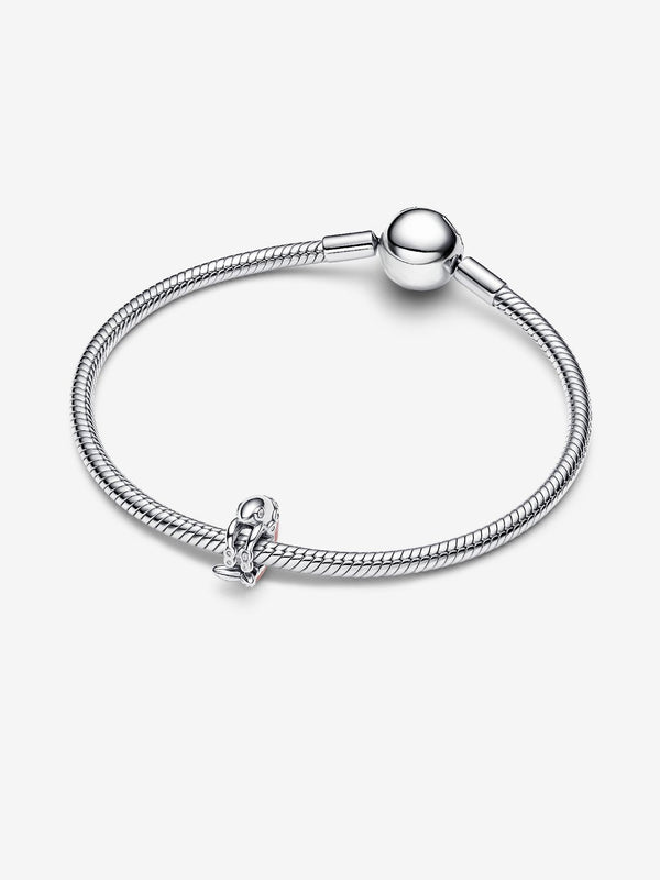 Garnelen Charm Sterling-Silber