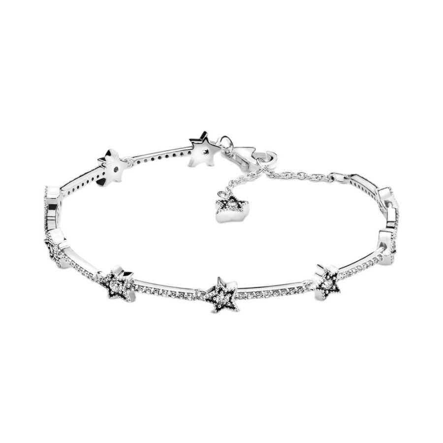 Armband Himmlische Sterne Silber