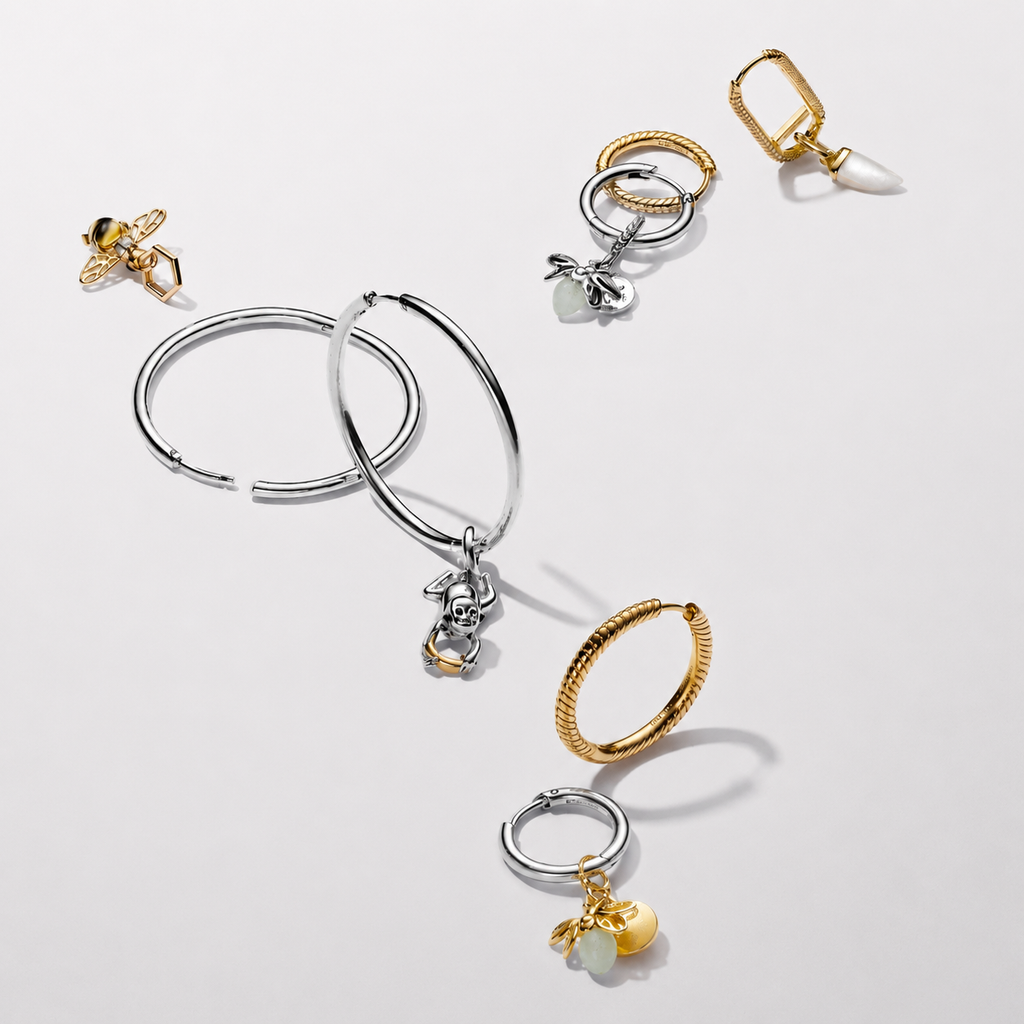 Charm-Anhänger Glühwürmchen Nachtleuchtend Vergoldet