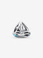 Segelboot Charm Sterling-Silber