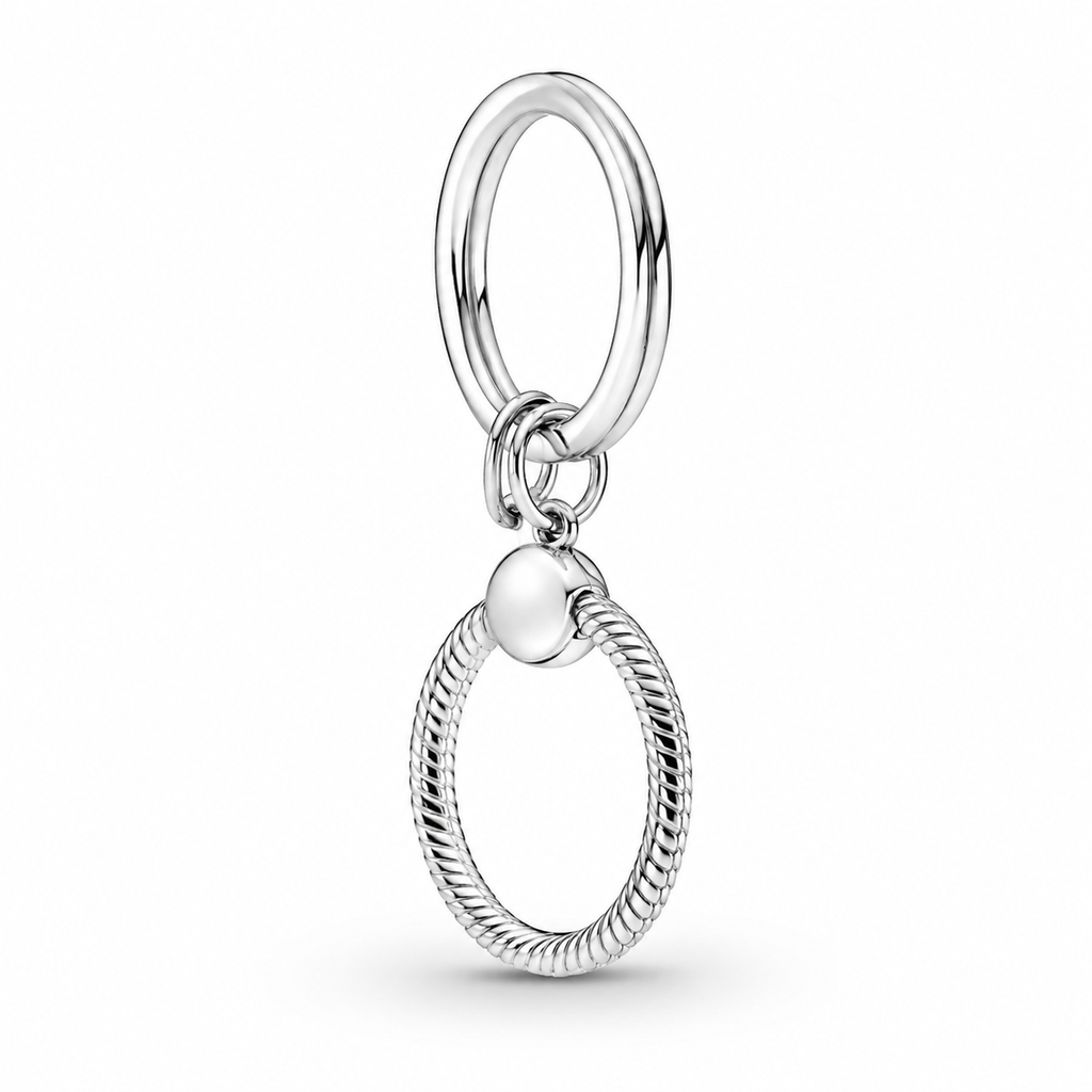 Charm-Schlüsselanhänger Moments Sterling-Silber
