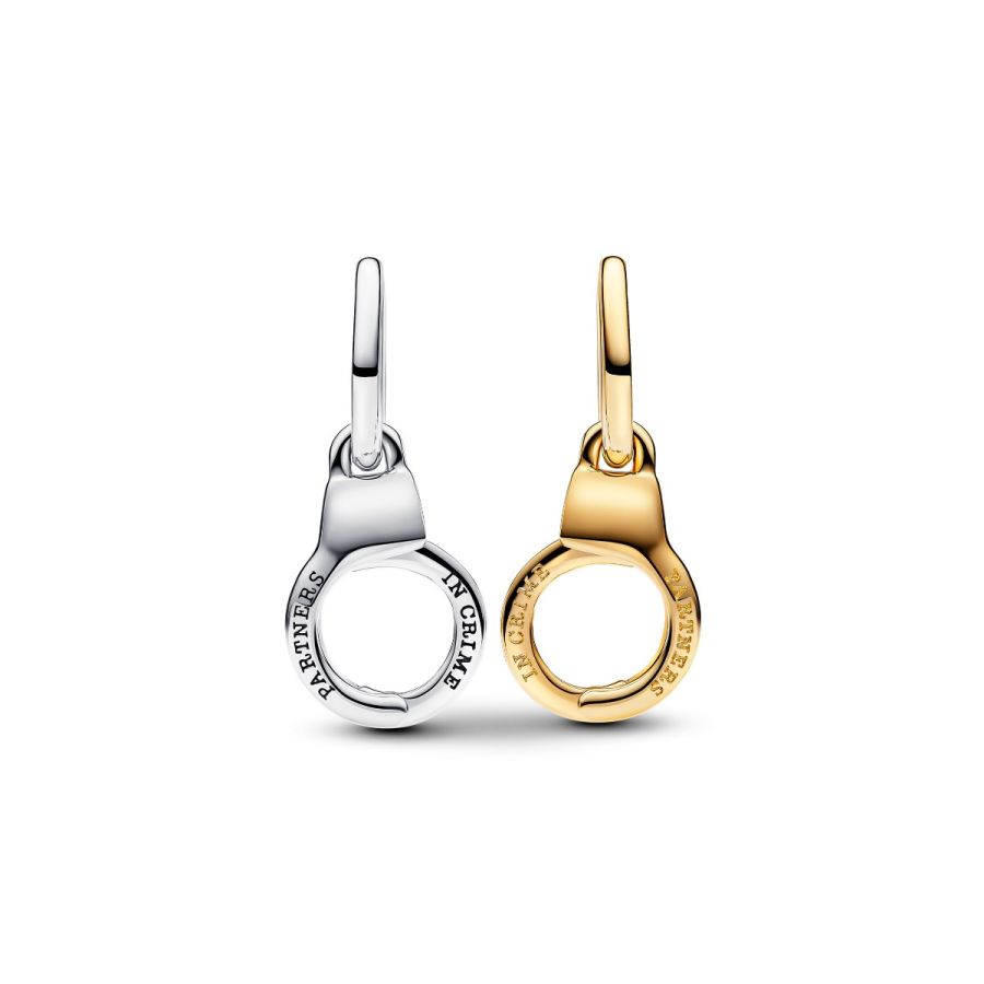 Charm-Anhänger Aufklappbarer & Teilbare Handschellen