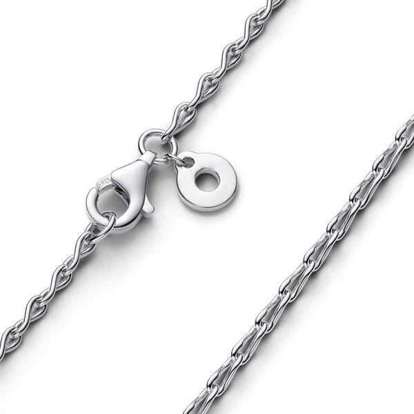 393052C00 Halskette Unendlichkeitszeichen Sterling-Silber 50 cm