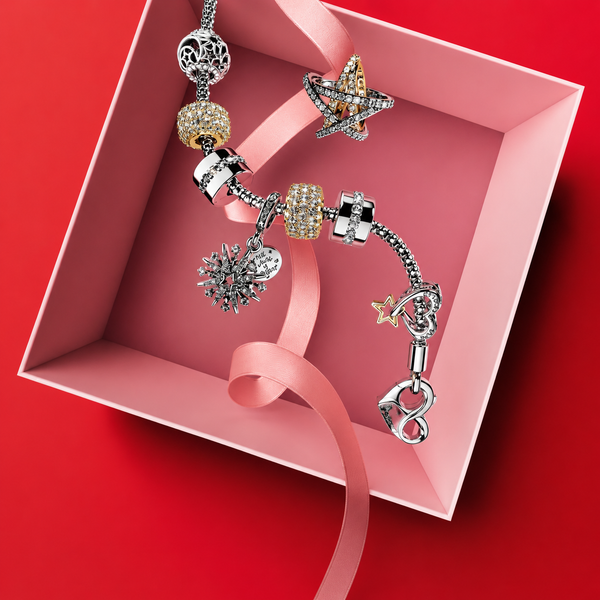 Charm Buchstabe Letter C Silber