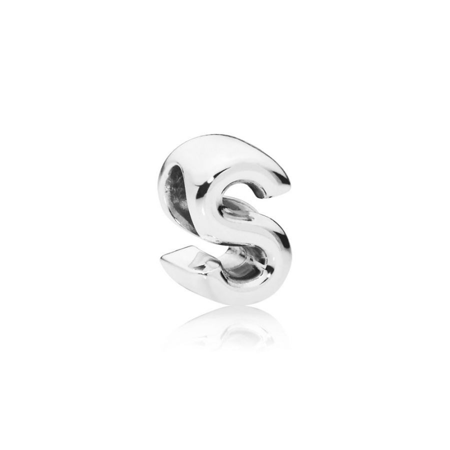 Charm Buchstabe Letter S Silber Hauptbild