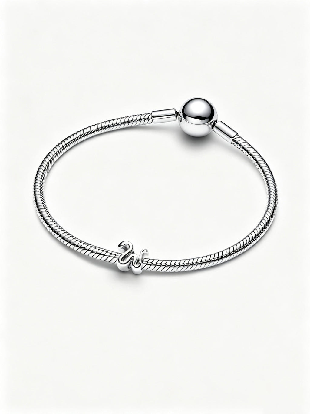 Schlange Mini-Charm Sterling-Silber