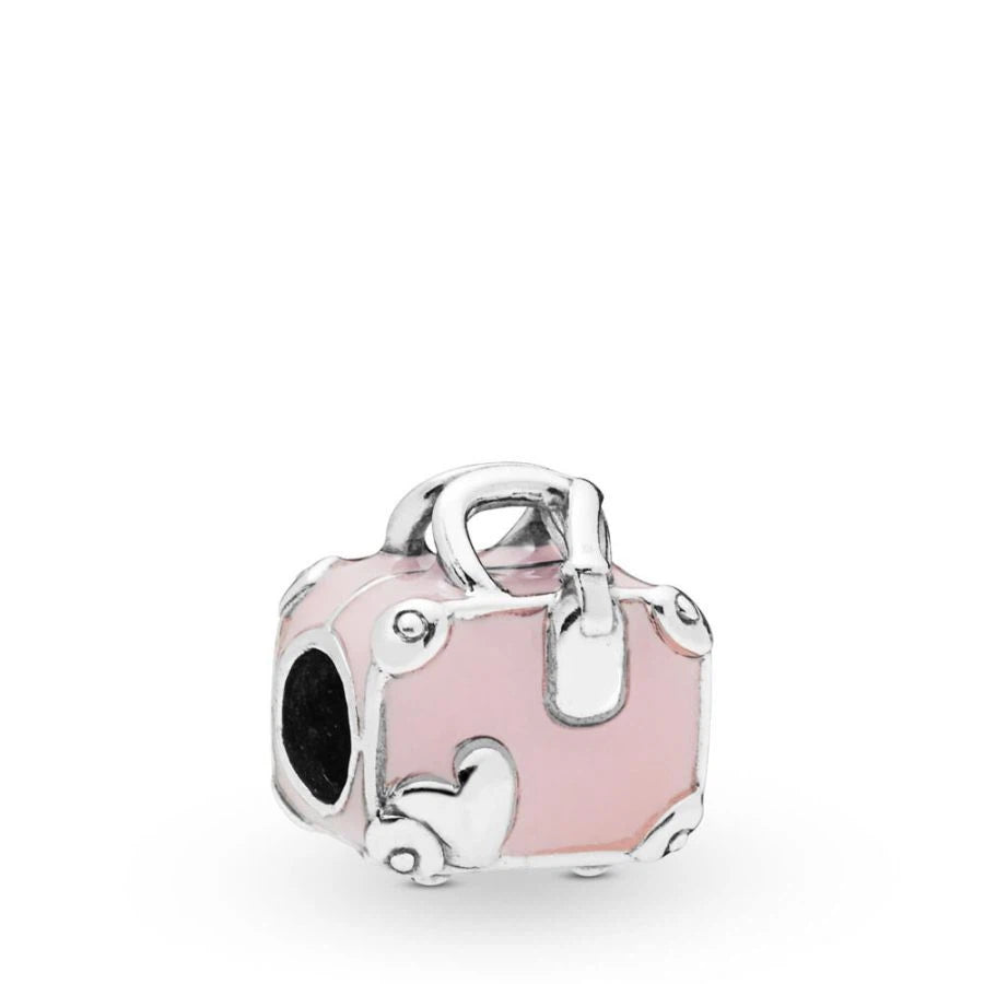 Charm Pink Travel Bag Sterling-Silber