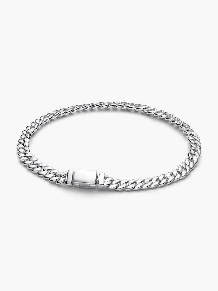 Cuban-Kettenarmband Sterling-Silber Hauptbild