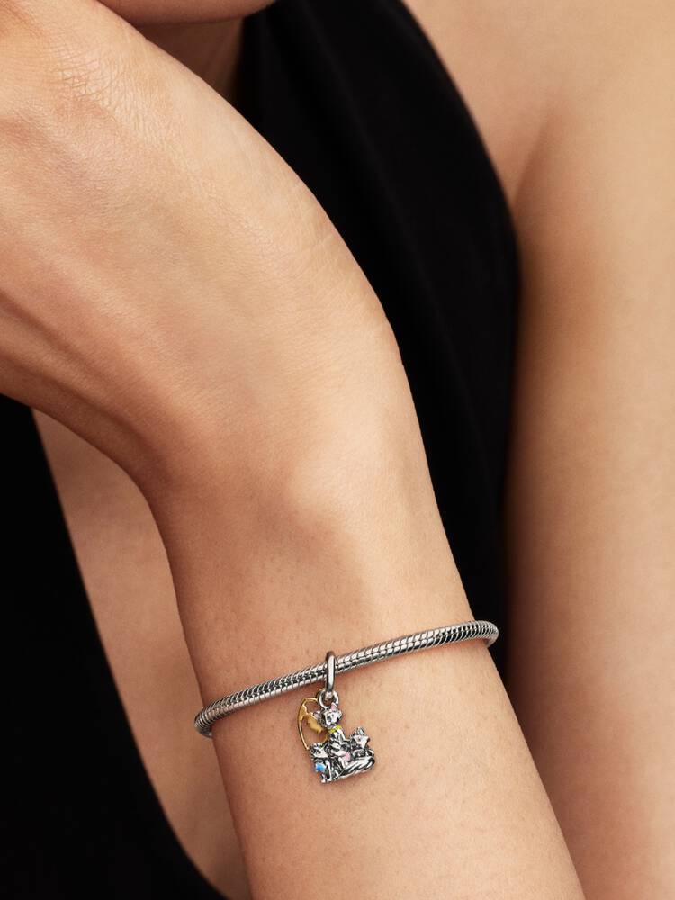 Aristocats Duchess & Kätzchen Charm-Anhänger