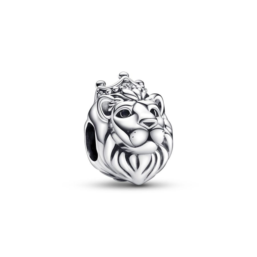 Charm Königlicher Löwe Zirkonia Sterling-Silber Hauptbild