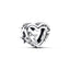 Charm Offen gearbeitetes Familie Herz & Stern Sterling-Silber