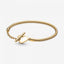 Schlangen-Gliederarmband Moments Herz T-Verschluss