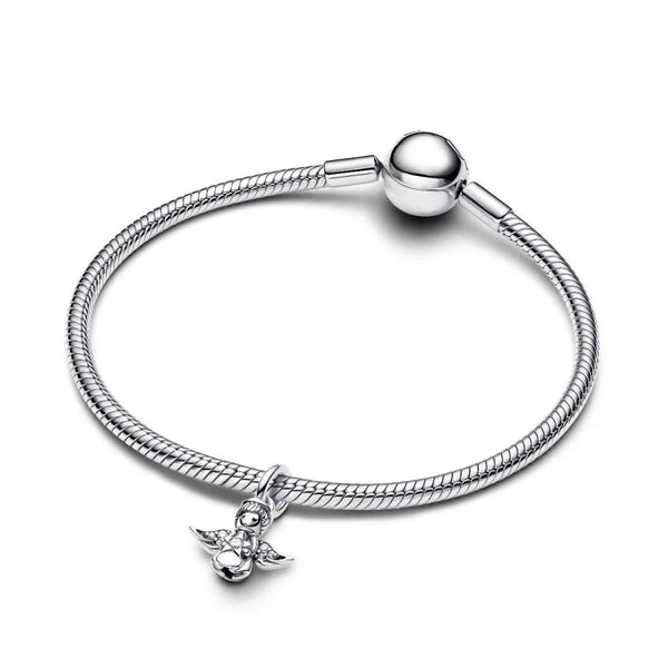 Charm-Anhänger Funkelnder Engel Zirkonia Sterling-Silber