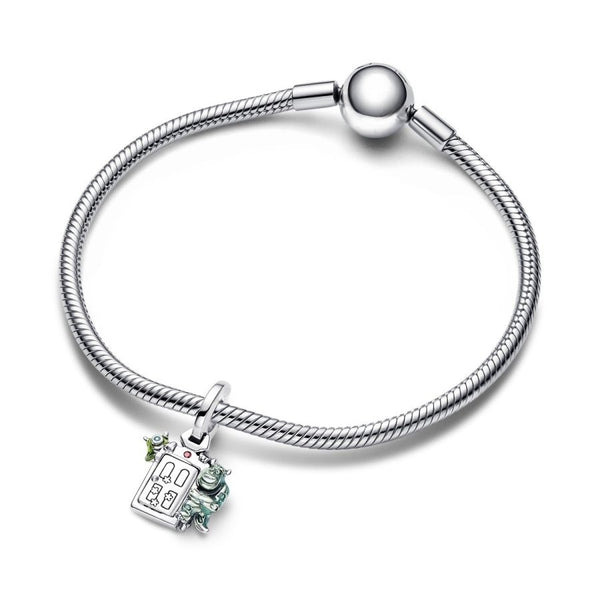 Charm-Anhänger Pixar Die Monster AG Tür Sterling-Silber