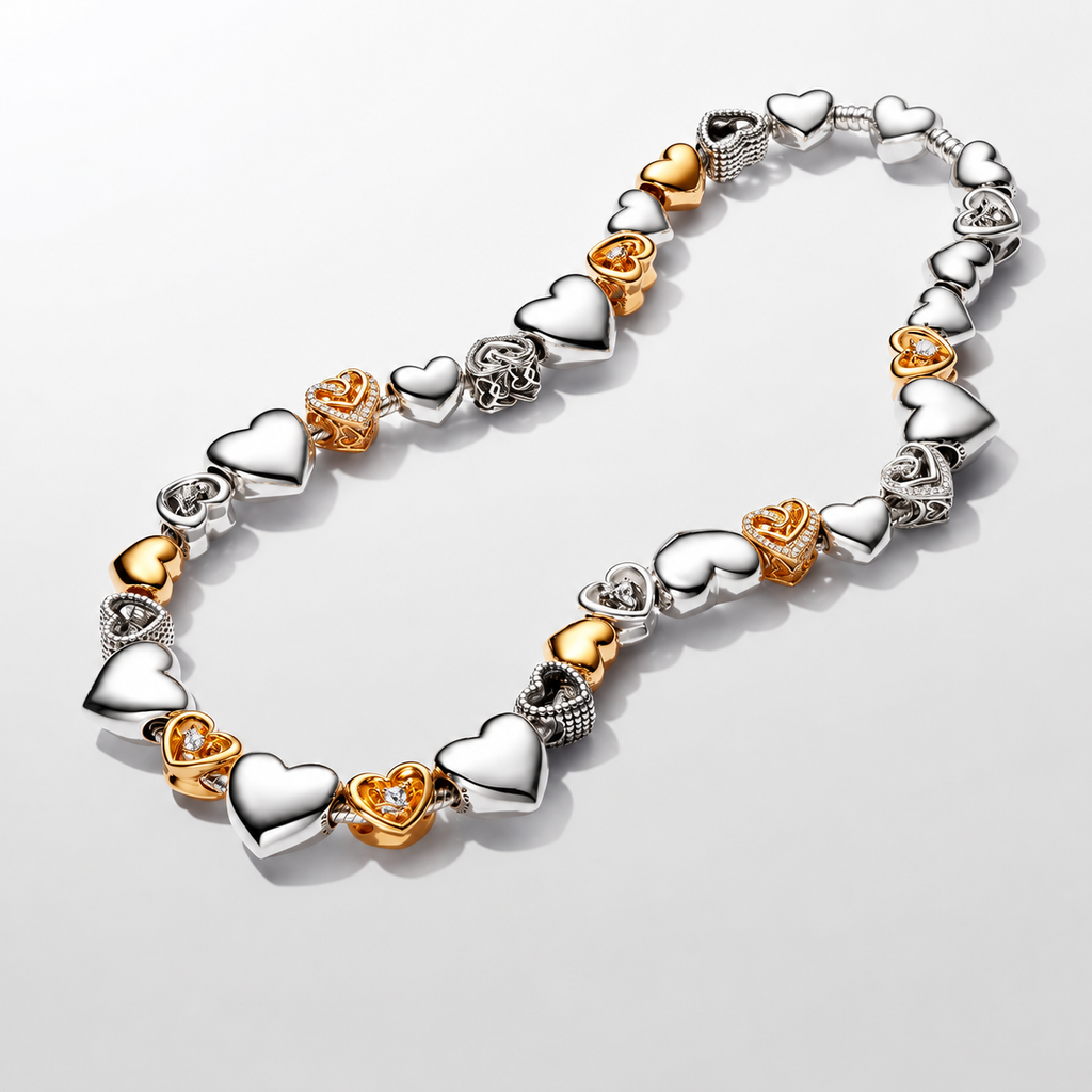 Charm Be Love Gravierbares Großes Herz Silber