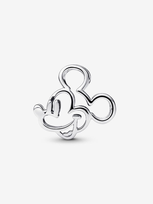 Micky Maus Offen gearbeitetes Charm Sterling-Silber