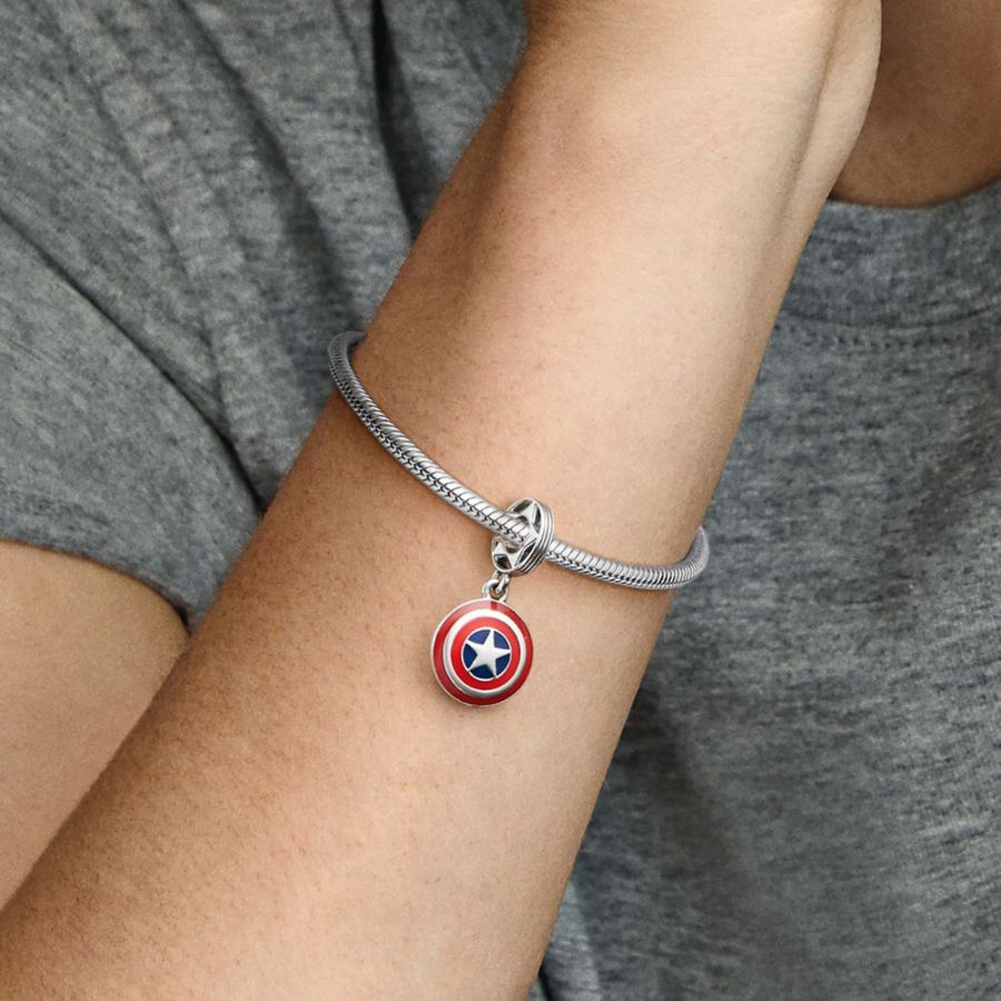 Charm-Anhänger The Avengers Captain Americas Schild
