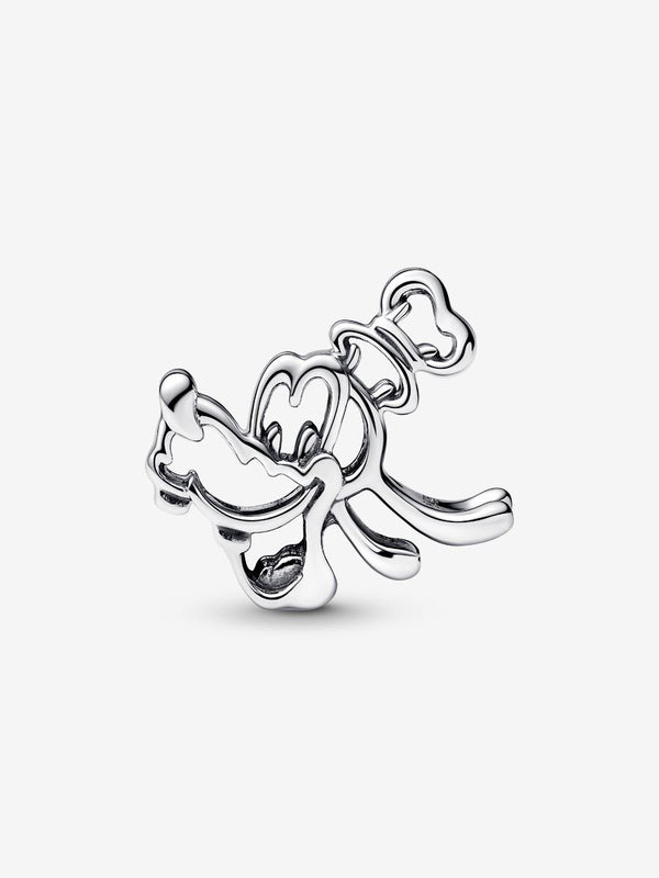 Goofy Offen gearbeiteter Charm Sterling-Silber