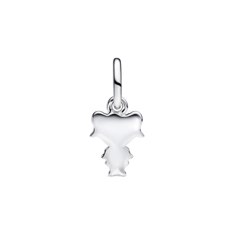 Charm-Anhänger Happy Girl Sterling Silber Zweitbild