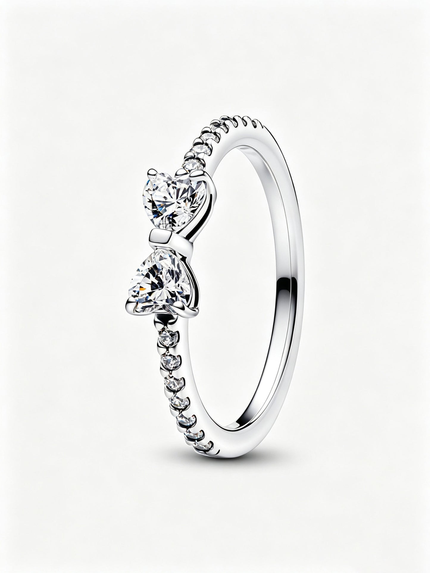 Funkelnde Schleife Ring
