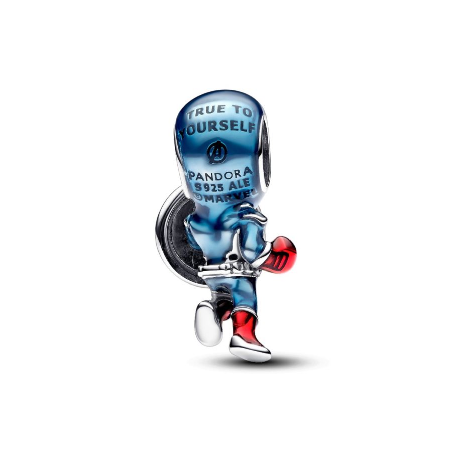 Charm The Avengers Captain America Silber