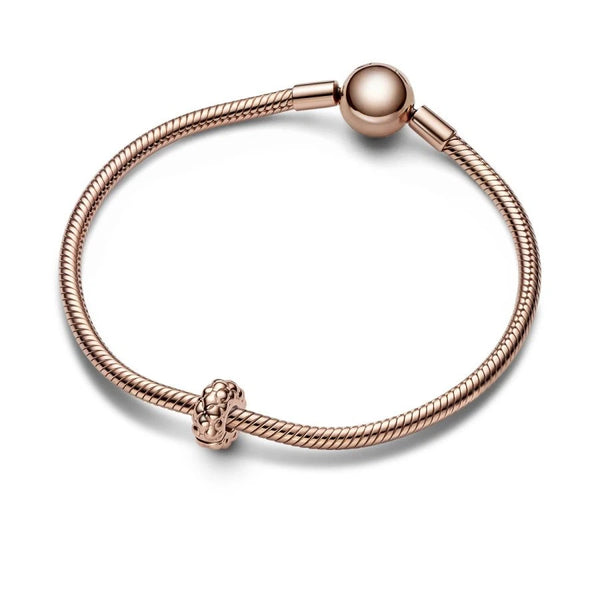 Clip Charm Studded Chain Rosévergoldet