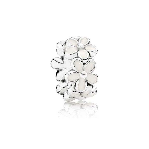 Charm Zwischenelement Weiße Gänseblümchen